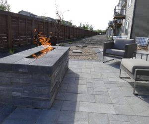 Fire Pits And Planters Chinook Landscaping Calgary